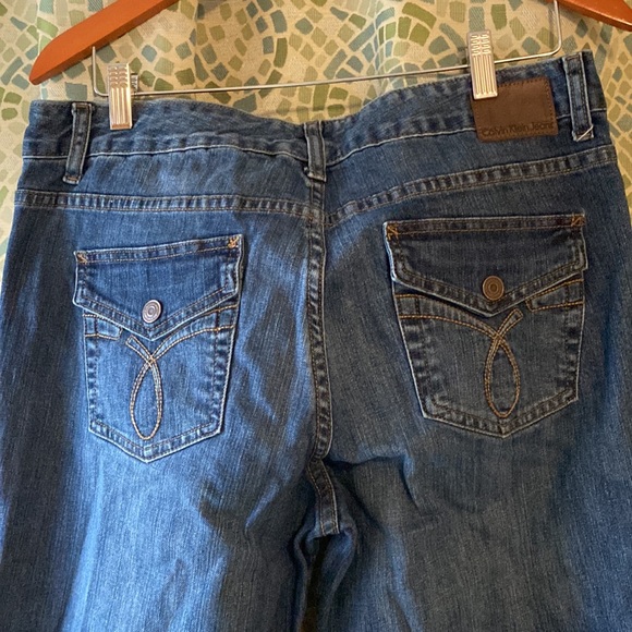 Calvin Klein Lean Boot Jeans 16 - Picture 7 of 9